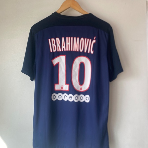 Nike L Paris Saint-Germain (PSG) 2015 -2016 Ibrahimović 10 Jersey - Picture 2 of 14